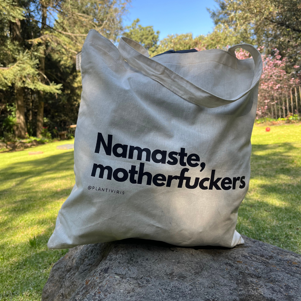 Tote Bag: Namaste