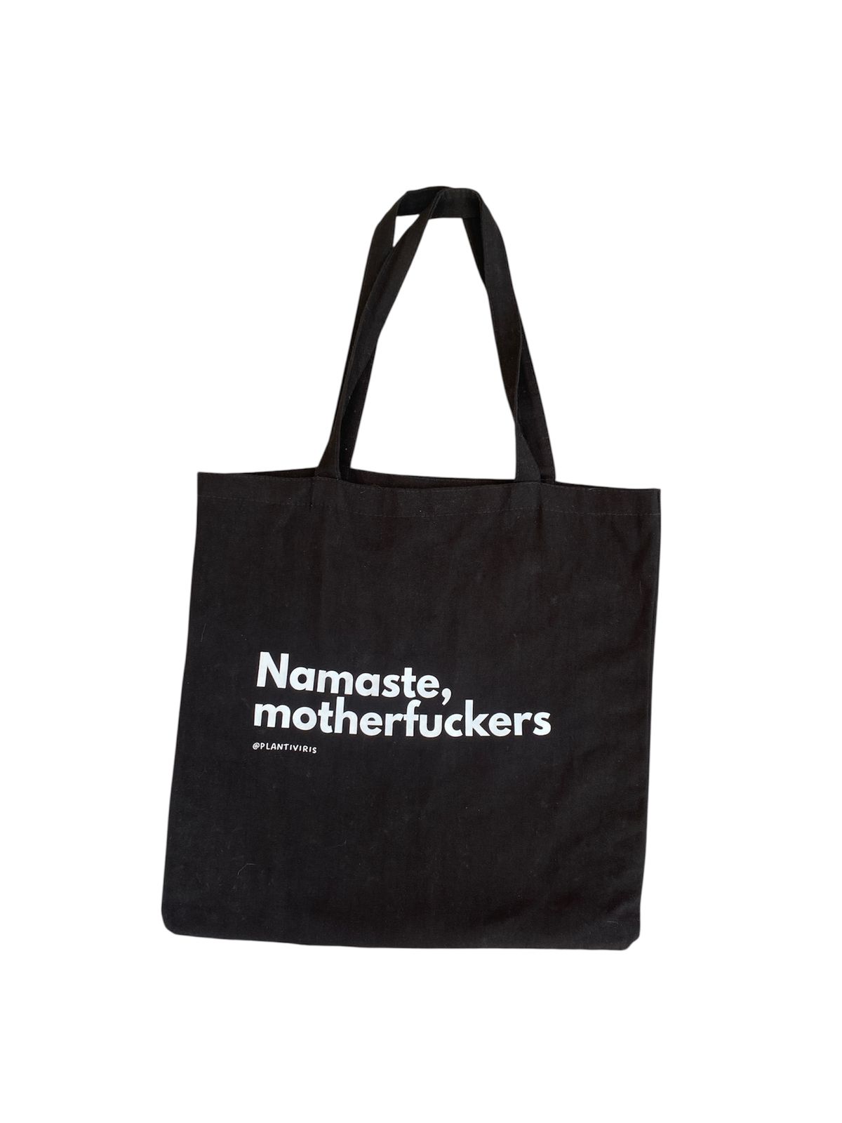 Tote Bag: Namaste (Negra)