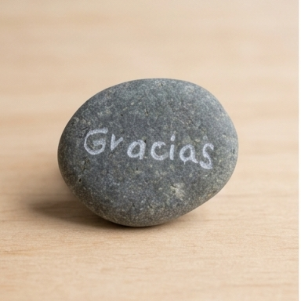 Piedra de Intención Plantiviris con costalito y tarjeta — presentación adicional