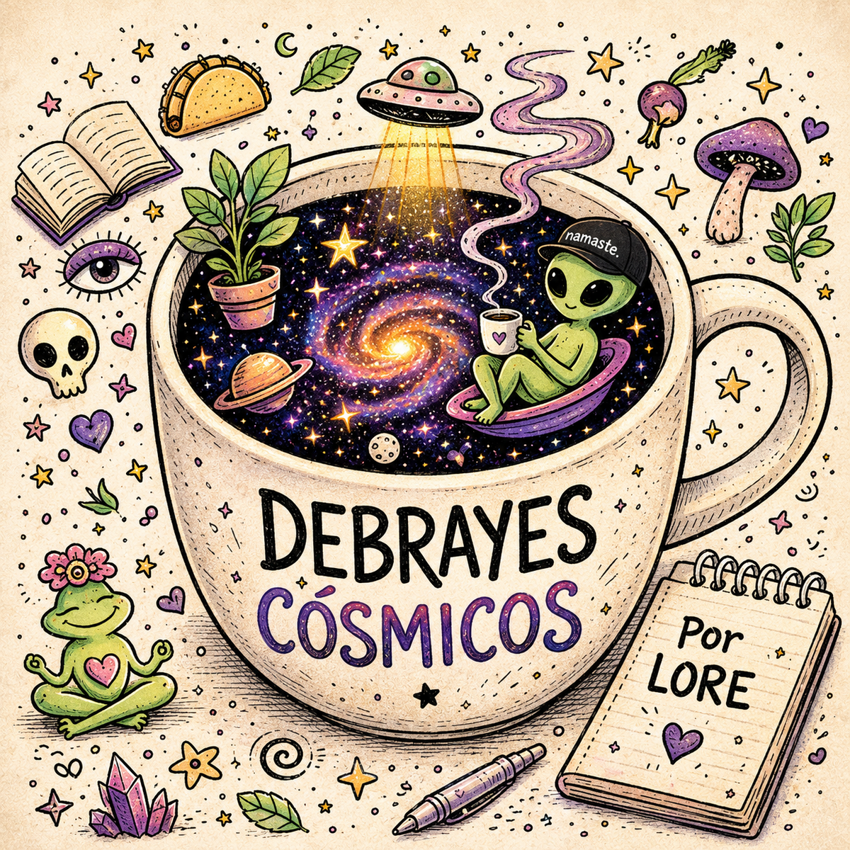 Debrayes Cósmicos podcast por Lore