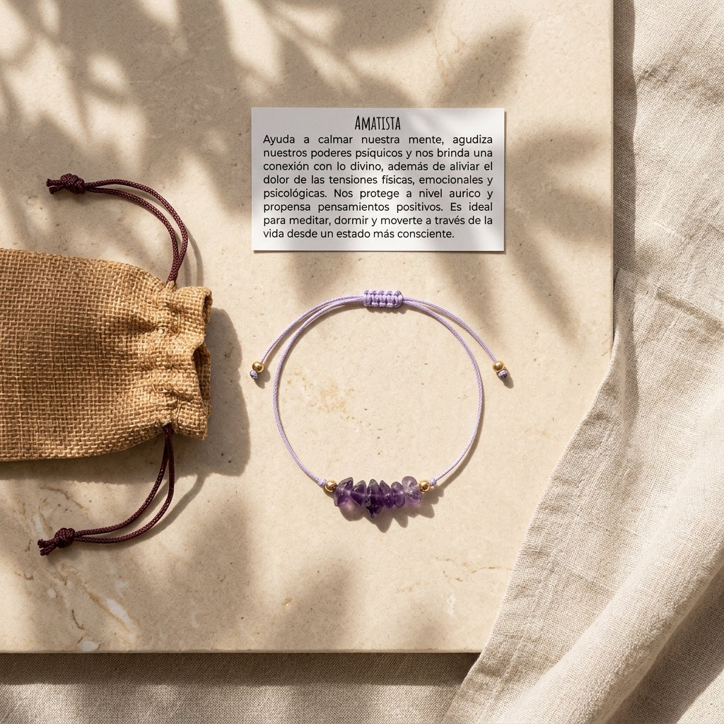 Pulsera de Intención ✨ (cuarzos)